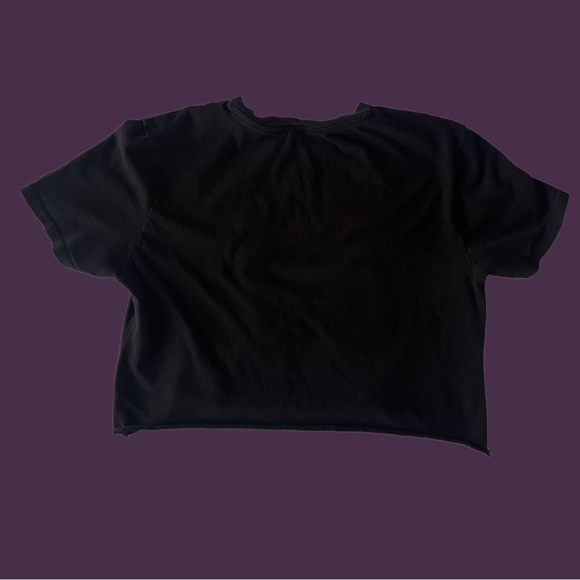 Oversized Cropped  Friday the 13th Tee - Picture 2 of 2